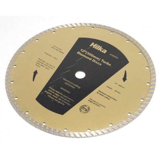Hilka Turbo Diamond Discs Pro Craft 12" (300mm)